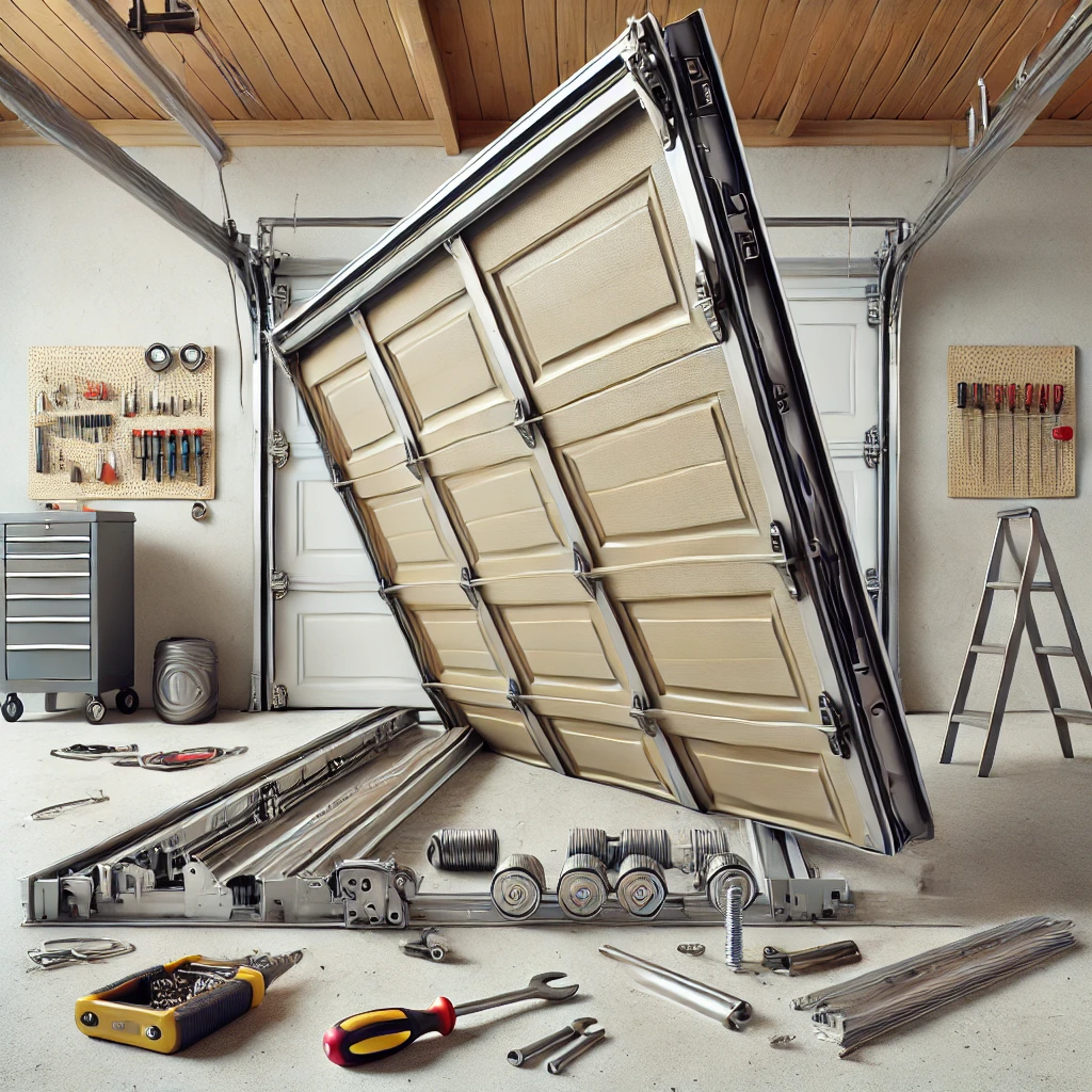 Professional Garage Door Section Replacement Highlands TX - Expert Panel Installation Services